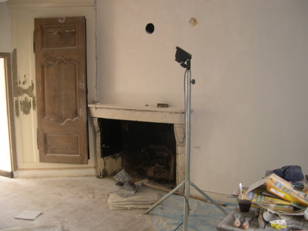 bed room sitting room stucoing