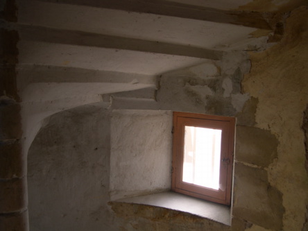 tower staircase window