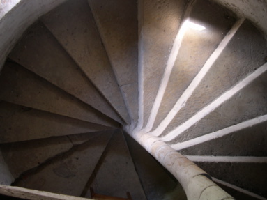 escalier du tour du cafe