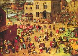 Bruegel's Children's Games, 1560