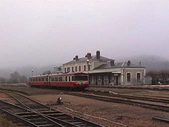 Saturday 20 January 2001 Clamecy Railway Station
