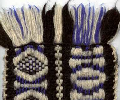 Marken knitted shawl
