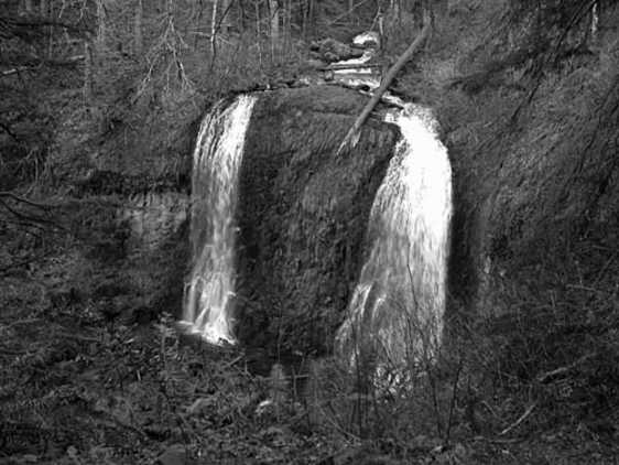 waterfall split