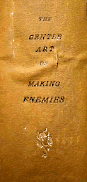 The Gentle Art of Making Enemies, 1890